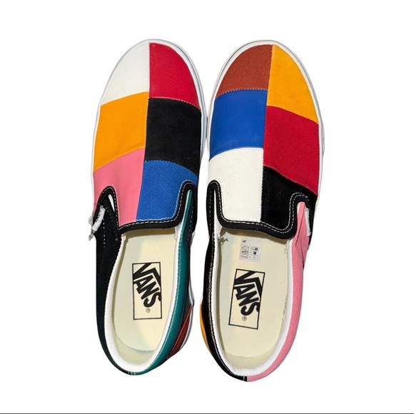 Classic Slip-On (Patchwork/Multi/True White) main image 5